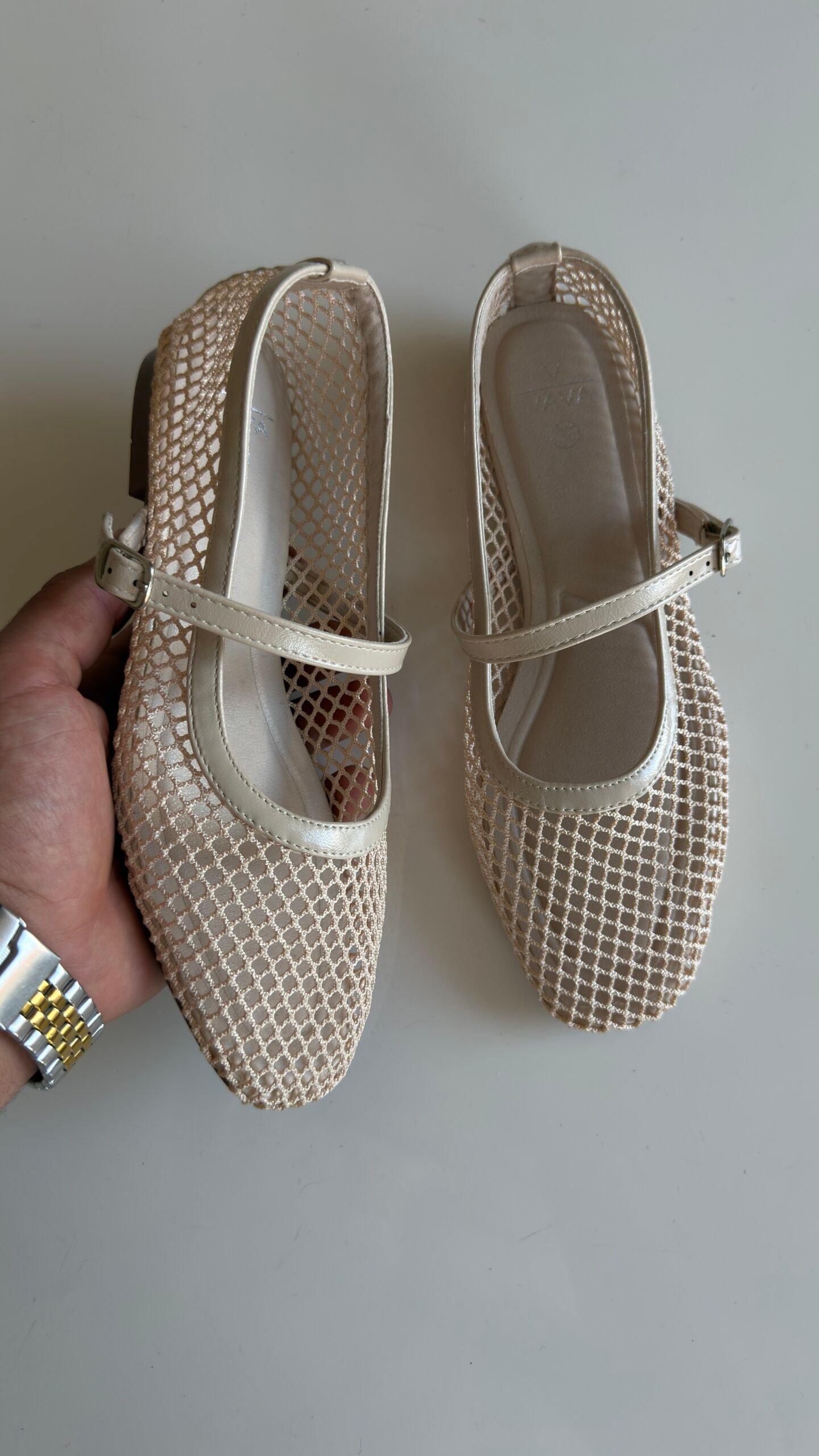 Ballerines filet à bride