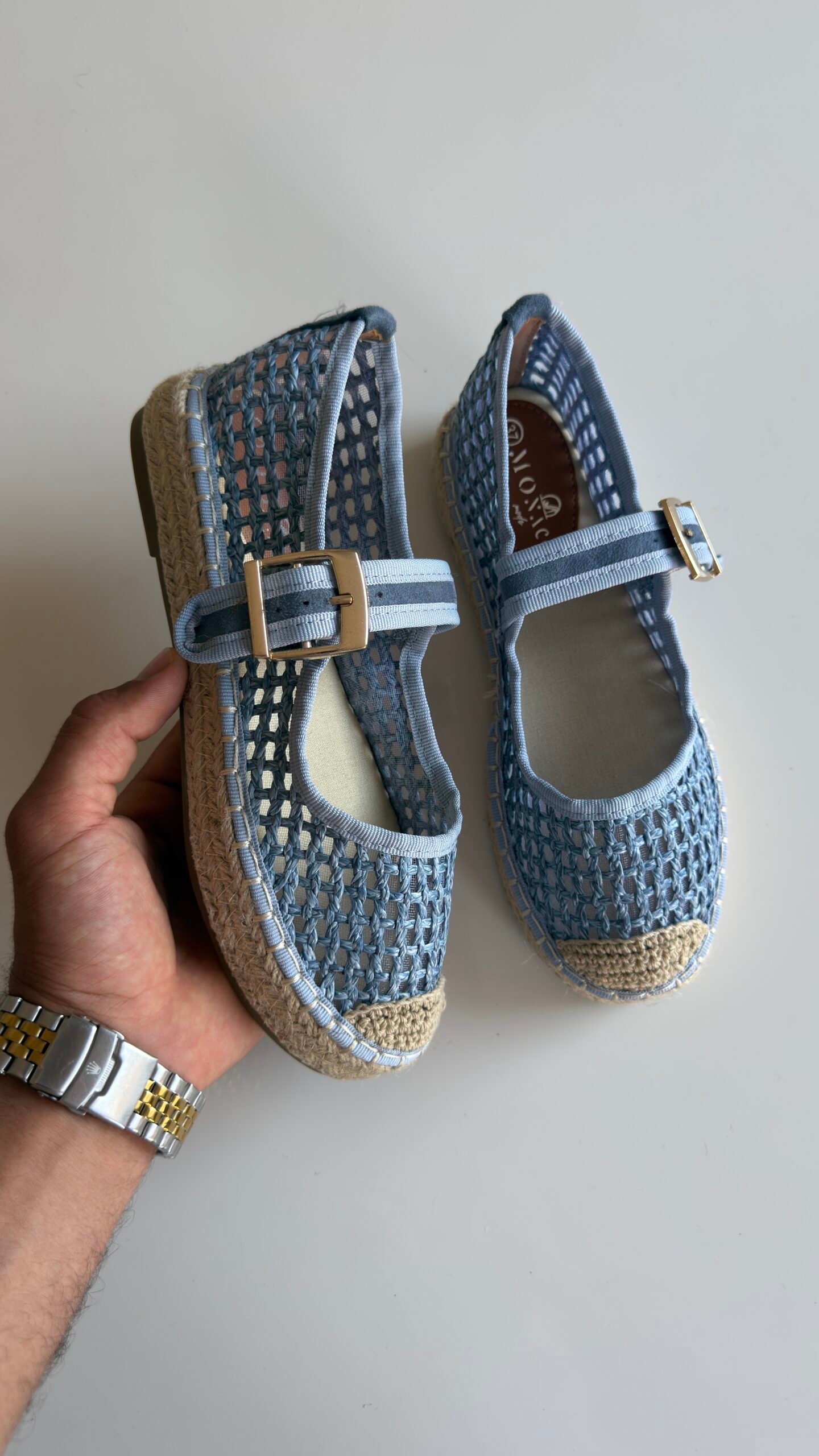 Ballerines Tressées