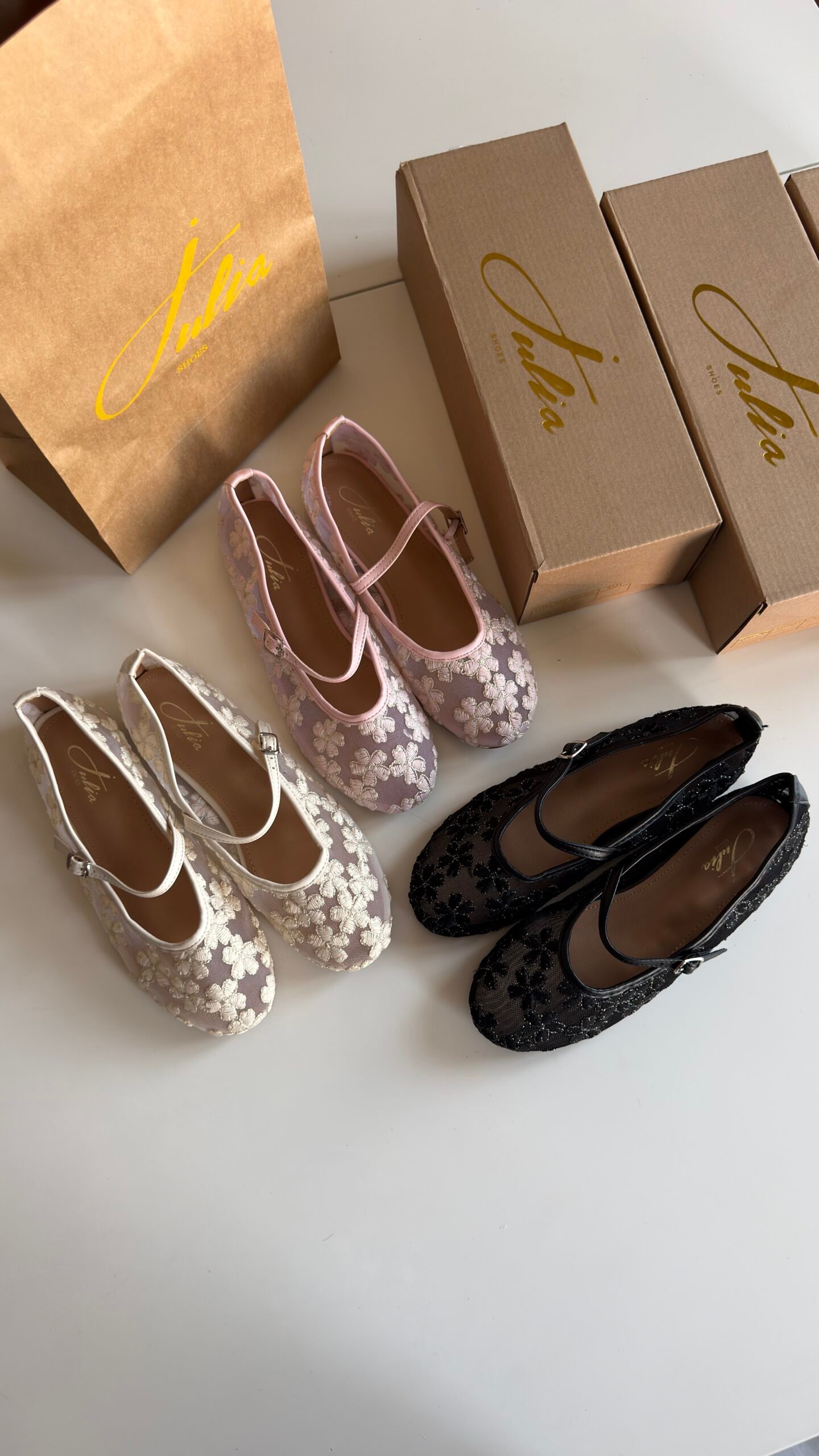 Ballerines Julia Dentaille